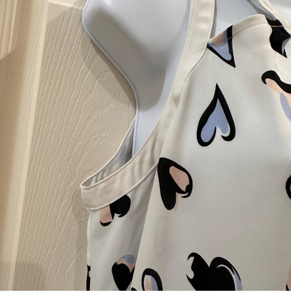 Heart Blouse Sleeveless Cutout XL Candies - Picture 5 of 7